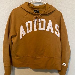 Adidas tan hoodie